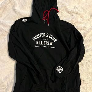Kill Crew fighter’s hoodie, black 3XL